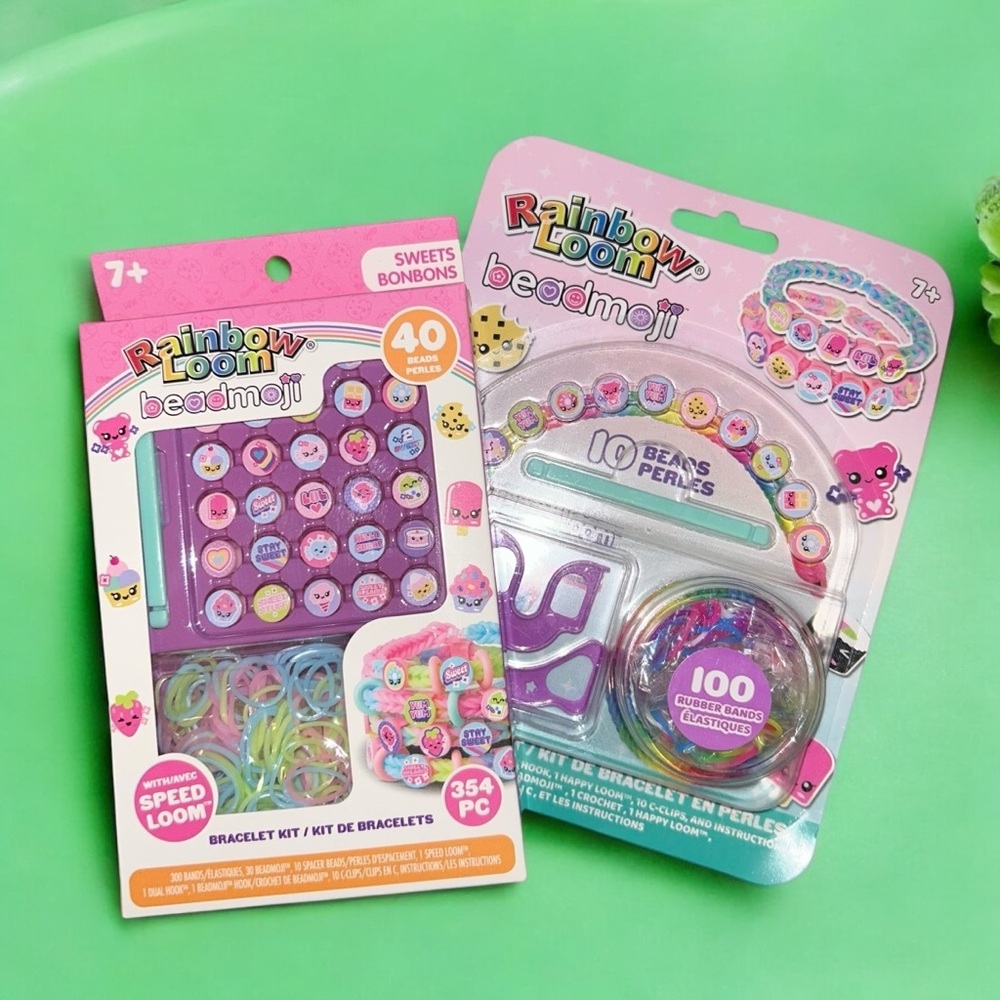 Rainbow Loom Beadmoji Bracelet Kit Set